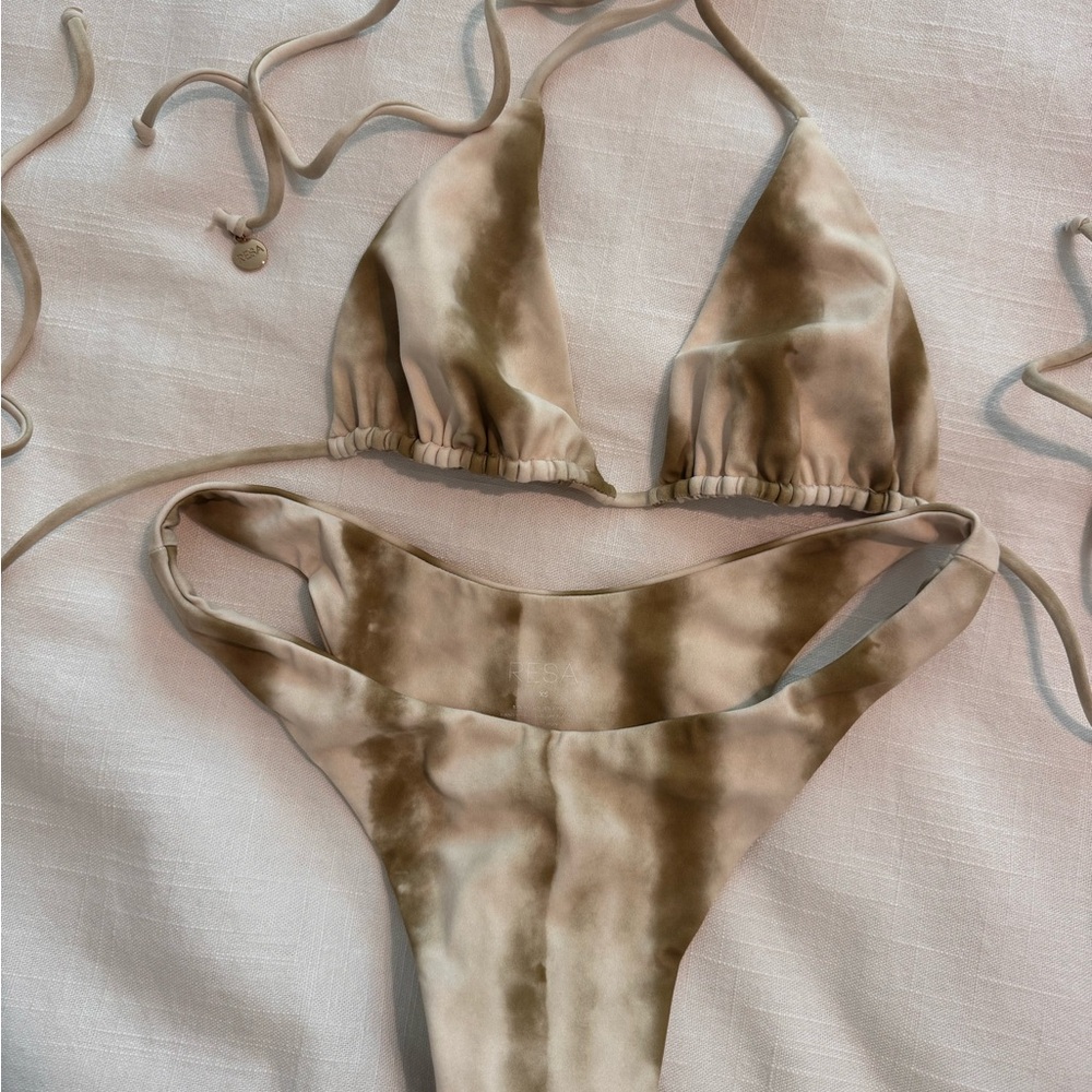RESA Earthy Tie-Dye Swim Bra